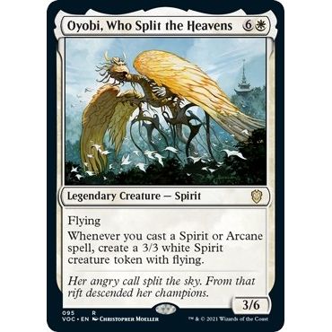 Image for Oyobi, Who Split the Heavens (95) (VOC) - Magic: The Gathering