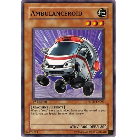 Image for Ambulanceroid (POTD-EN009) - YuGiOh
