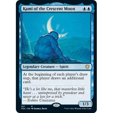 Image for Kami of the Crescent Moon (107) (VOC) - Magic: The Gathering