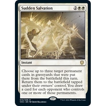 Image for Sudden Salvation (10) (VOC) - Magic: The Gathering