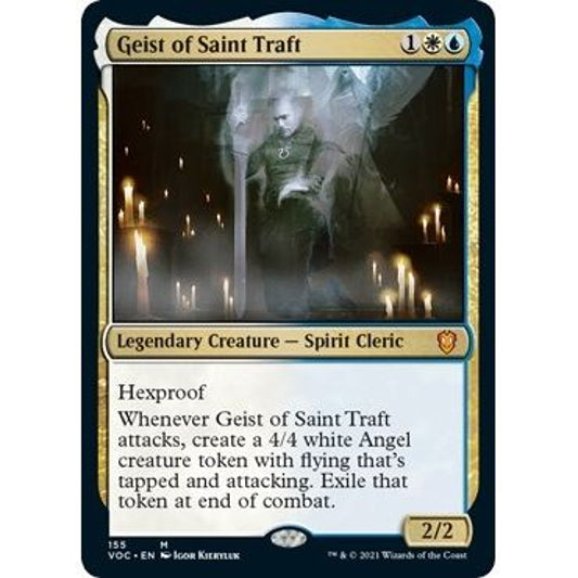Image for Geist of Saint Traft (155) (VOC) - Magic: The Gathering