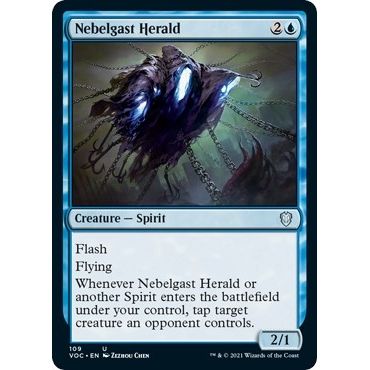 Image for Nebelgast Herald (109) (VOC) - Magic: The Gathering