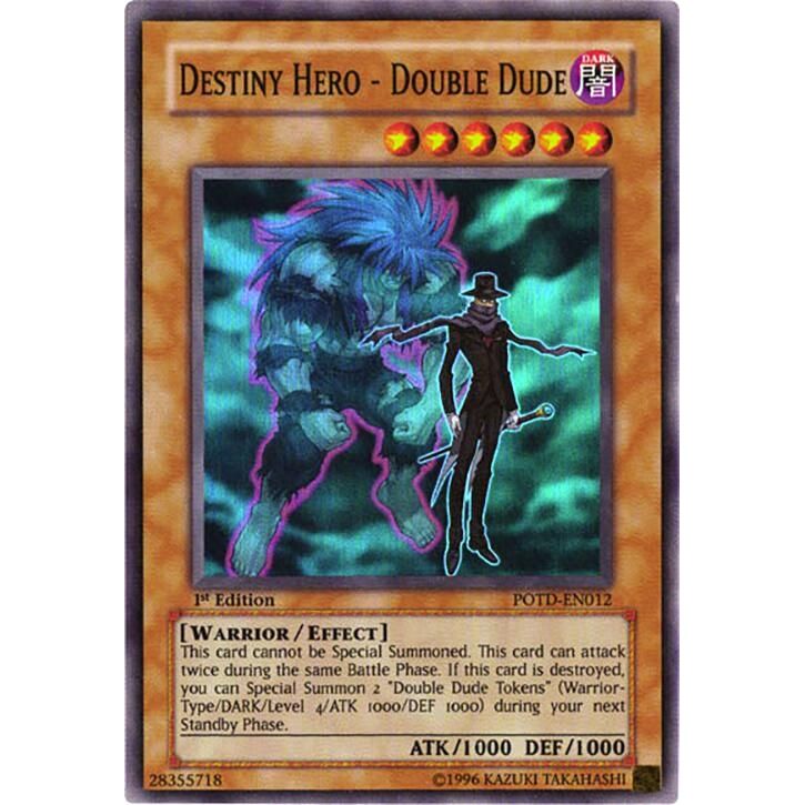 Image for Destiny Hero - Double Dude (POTD-EN012) - YuGiOh