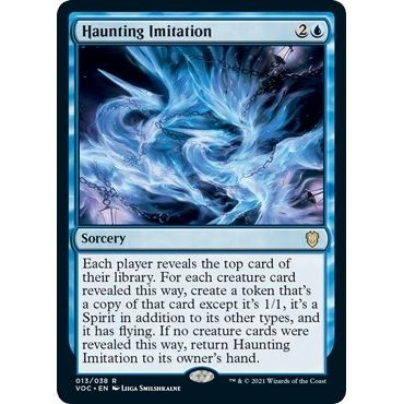 Image for Haunting Imitation (13) (VOC) - Magic: The Gathering