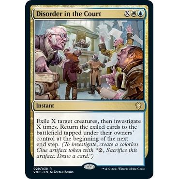 Image for Disorder in the Court (29) (VOC) - Magic: The Gathering