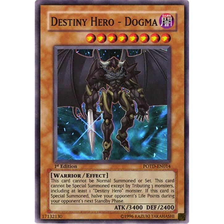 Image for Destiny Hero - Dogma (POTD-EN014) - YuGiOh