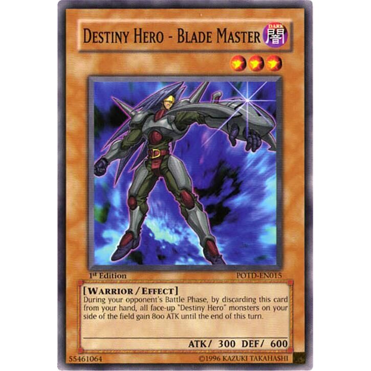 Image for Destiny Hero - Blade Master (POTD-EN015) - YuGiOh