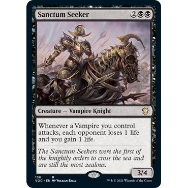Image for Sanctum Seeker (136) (VOC) - Magic: The Gathering
