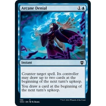 Image for Arcane Denial (102) (VOC) - Magic: The Gathering
