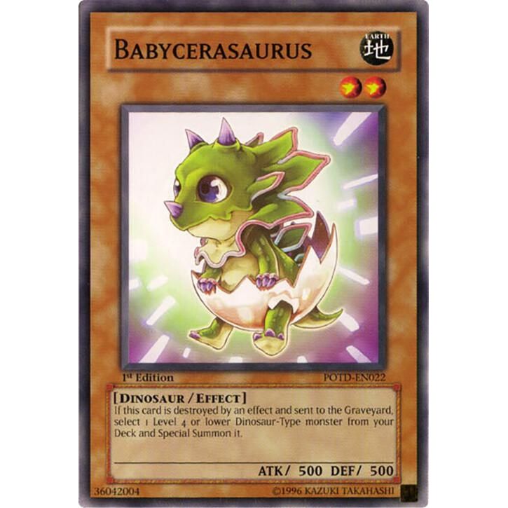 Image for Babycerasaurus (POTD-EN022) - YuGiOh