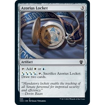 Image for Azorius Locket (160) (VOC) - Magic: The Gathering