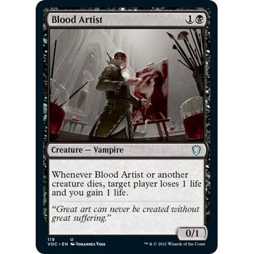 Image for Blood Artist (119) (VOC) - Magic: The Gathering