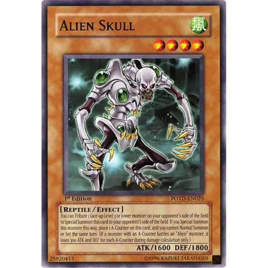 Image for Alien Skull (POTD-EN025) - YuGiOh