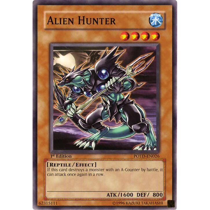 Image for Alien Hunter (POTD-EN026) - YuGiOh