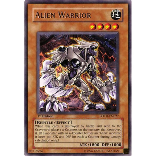 Image for Alien Warrior (POTD-EN027) - YuGiOh