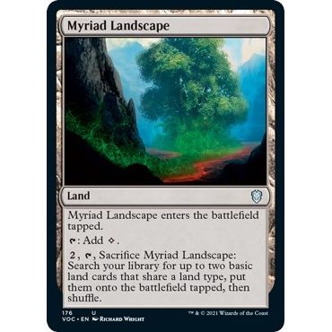 Image for Myriad Landscape (176) (VOC) - Magic: The Gathering