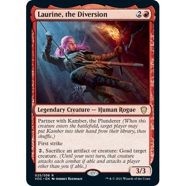 Image for Laurine, the Diversion (25) (VOC) - Magic: The Gathering