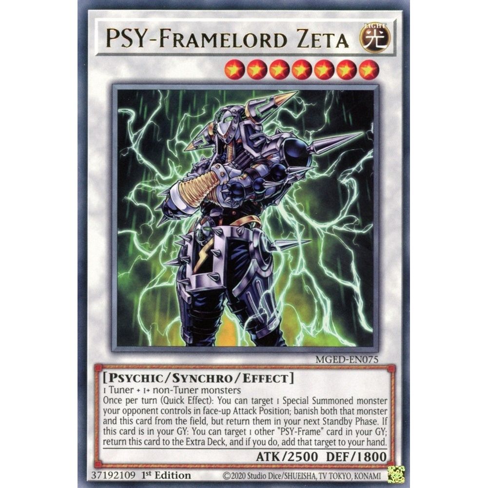 Image for PSY-Framelord Zeta (MGED-EN075) (MGED) - YuGiOh