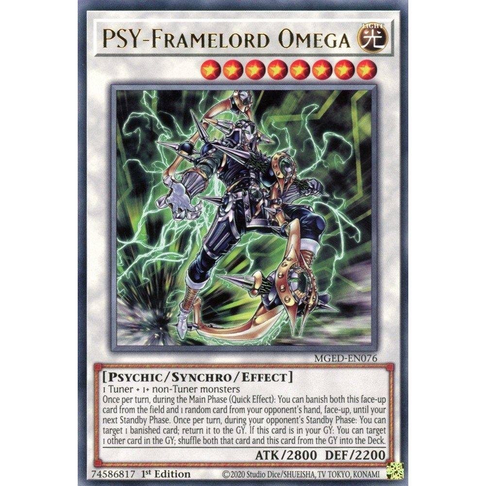 Image for PSY-Framelord Omega (MGED-EN076) (MGED) - YuGiOh