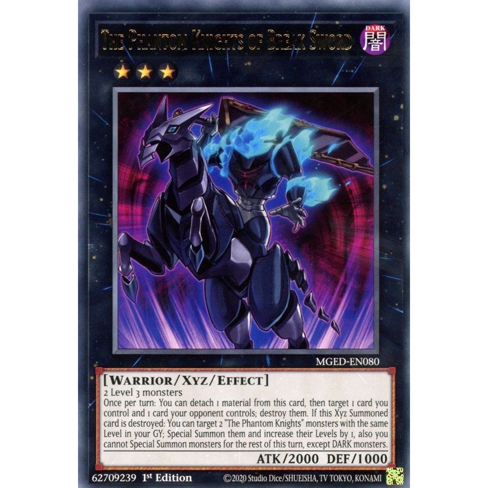 Image for The Phantom Knights of Break Sword (MGED-EN080) (MGED) - YuGiOh