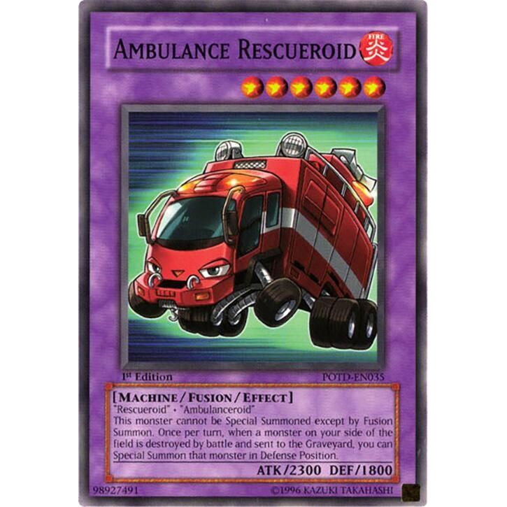 Image for Ambulance Rescueroid (POTD-EN035) - YuGiOh