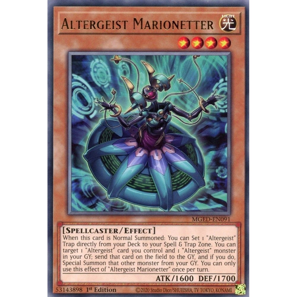 Image for Altergeist Marionetter (MGED-EN091) (MGED) - YuGiOh