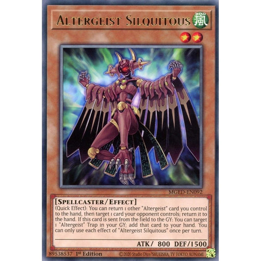 Image for Altergeist Silquitous (MGED-EN092) (MGED) - YuGiOh