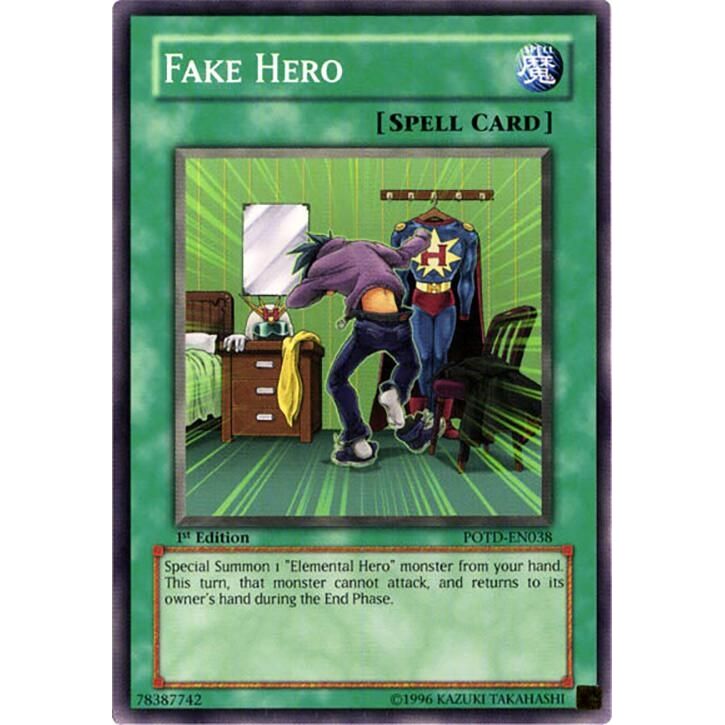Image for Fake Hero (POTD-EN038) - YuGiOh