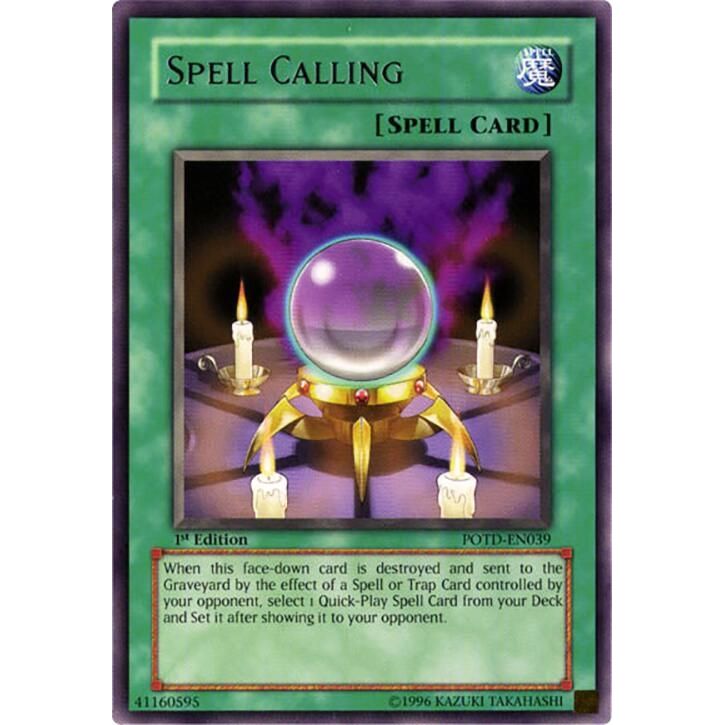 Image for Spell Calling (POTD-EN039) - YuGiOh
