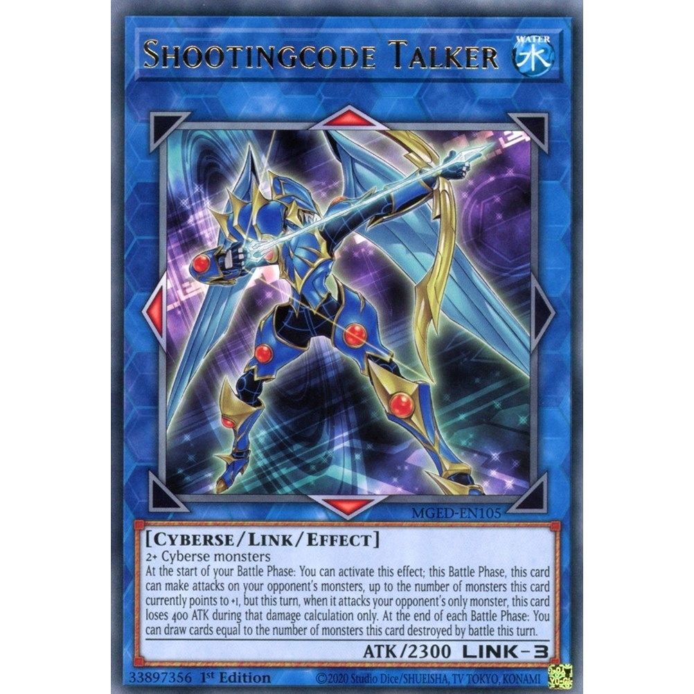 Image for Shootingcode Talker (MGED-EN105) (MGED) - YuGiOh