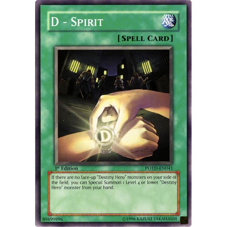 Image for D - Spirit (POTD-EN041) - YuGiOh