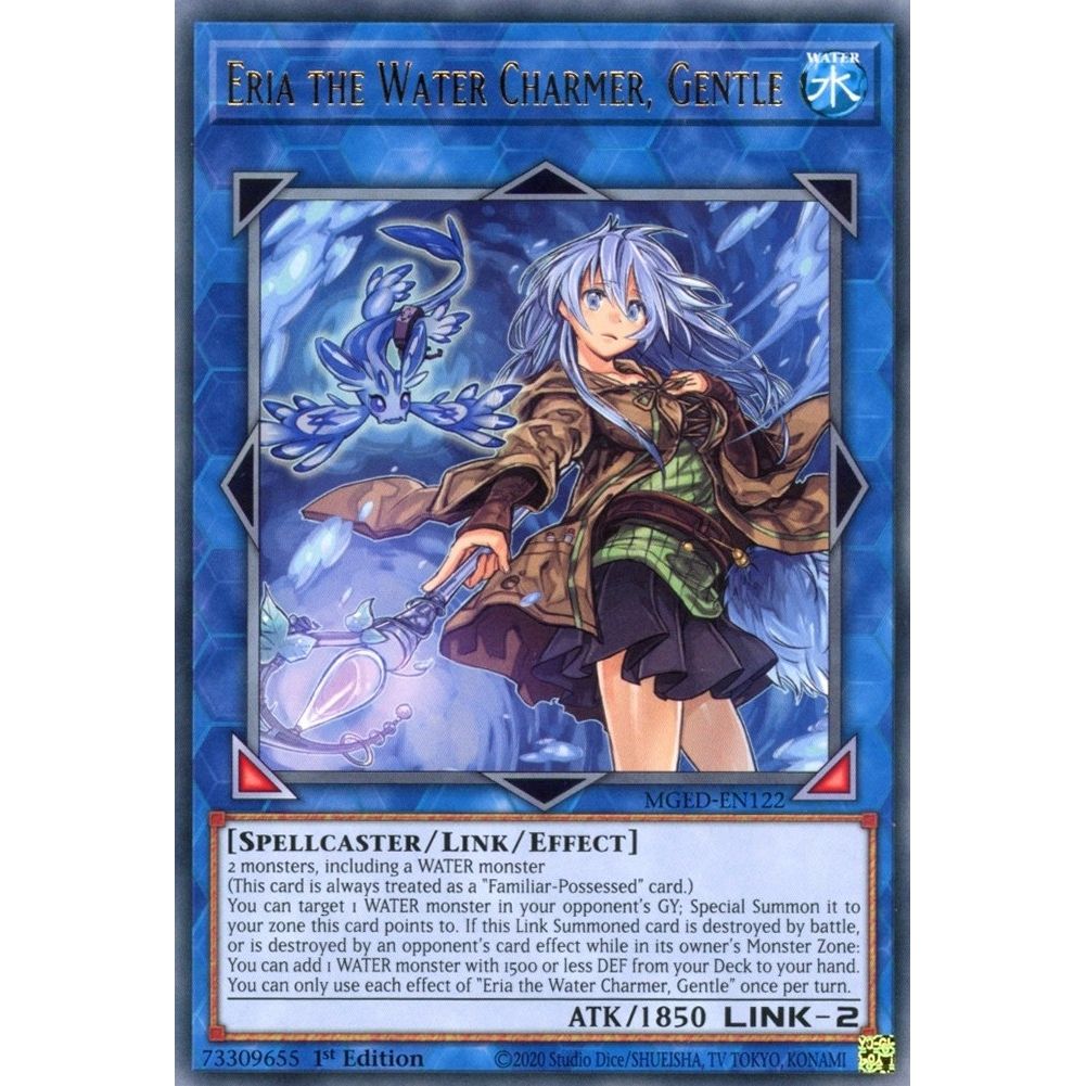 Image for Eria the Water Charmer, Gentle (MGED-EN122) (MGED) - YuGiOh