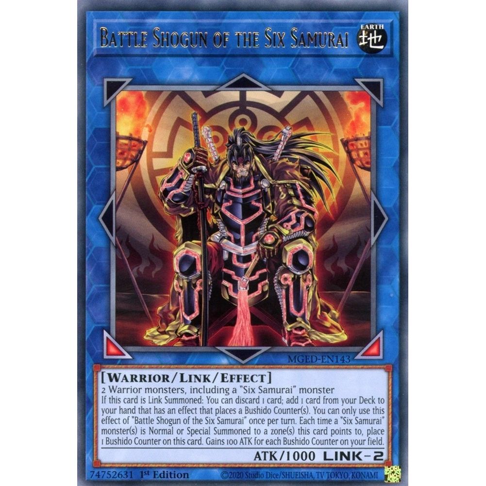 Image for Battle Shogun of the Six Samurai (MGED-EN143) (MGED) - YuGiOh