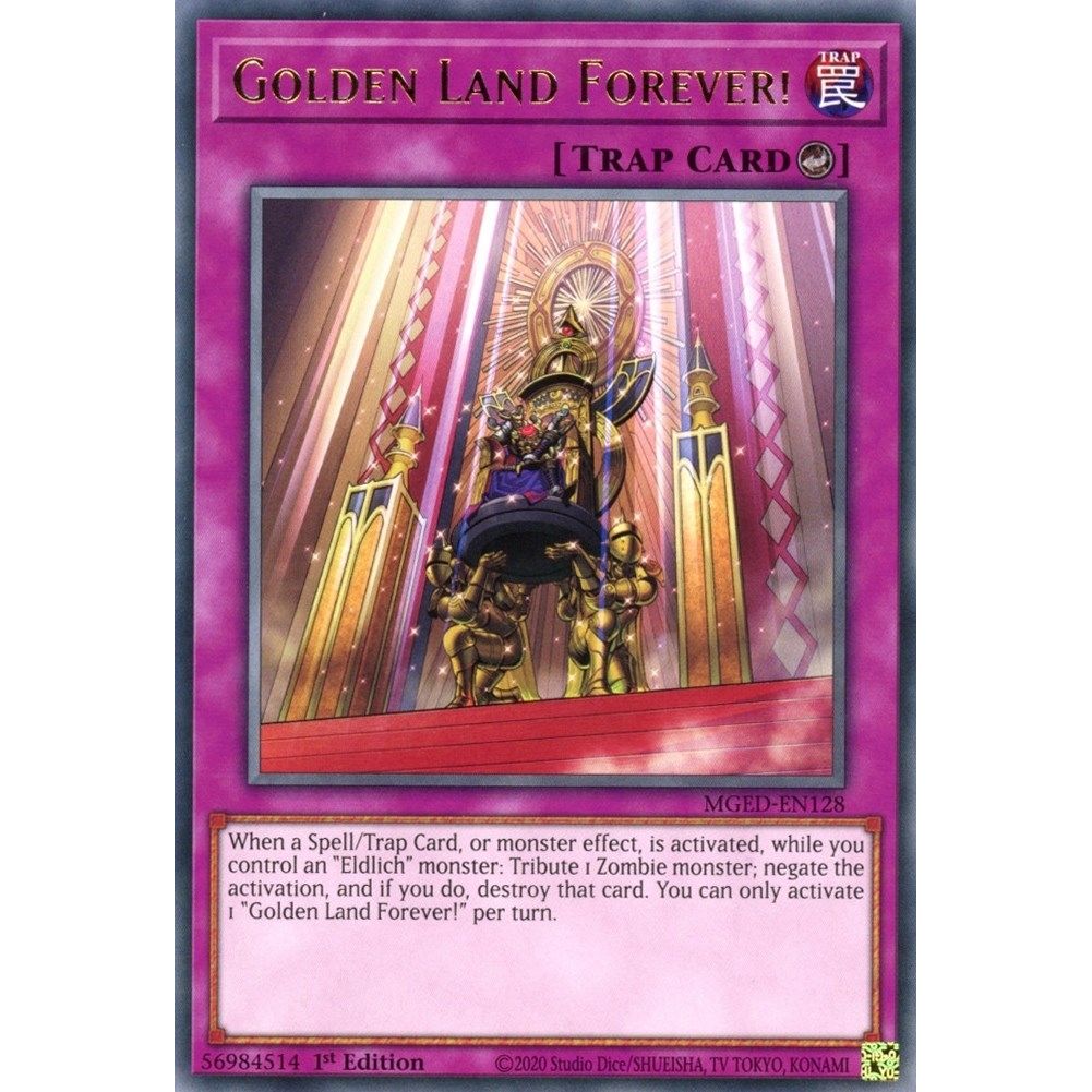 Image for Golden Land Forever! (MGED-EN128) (MGED) - YuGiOh