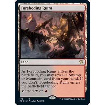 Image for Foreboding Ruins (174) (VOC) - Magic: The Gathering