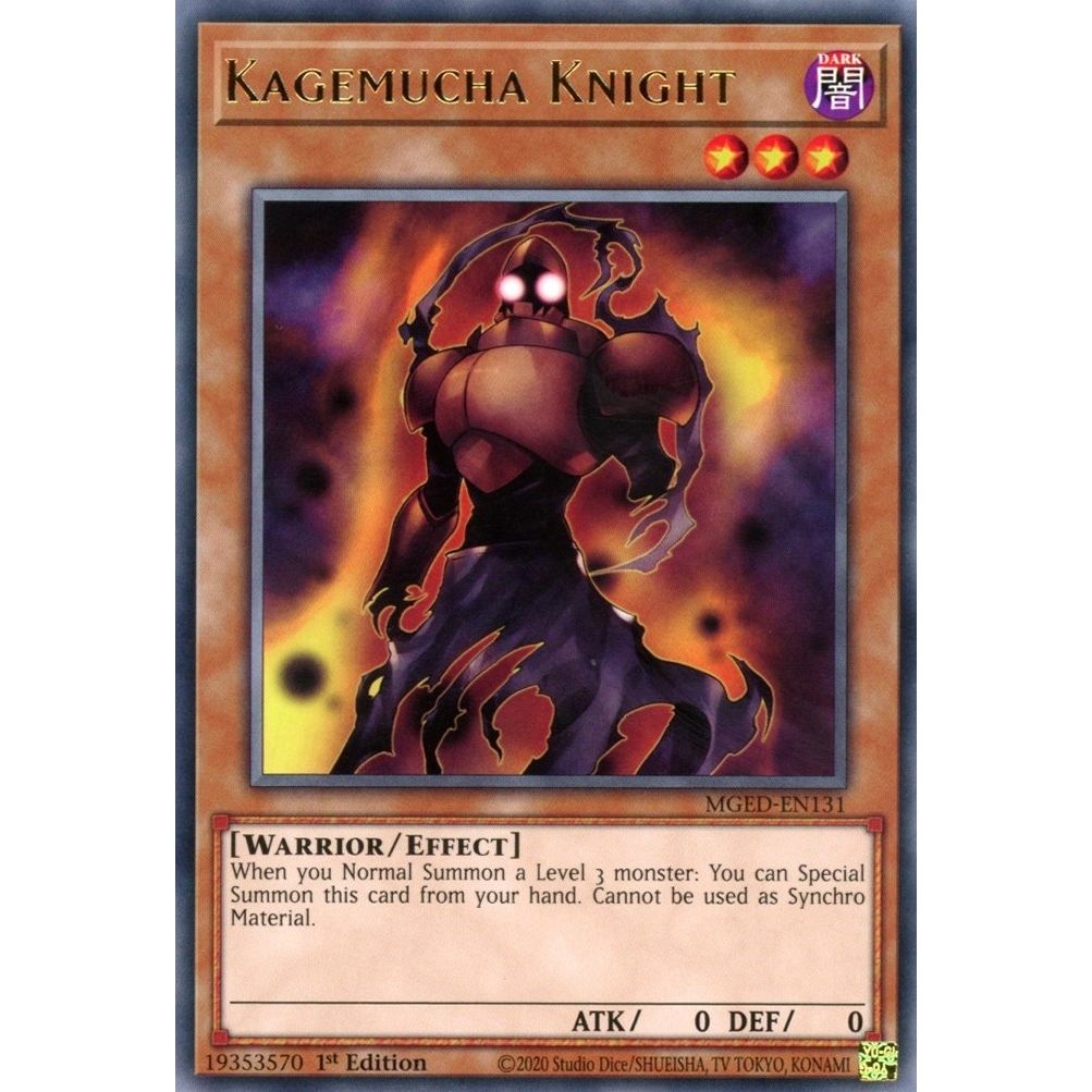 Image for Kagemucha Knight (MGED-EN131) (MGED) - YuGiOh