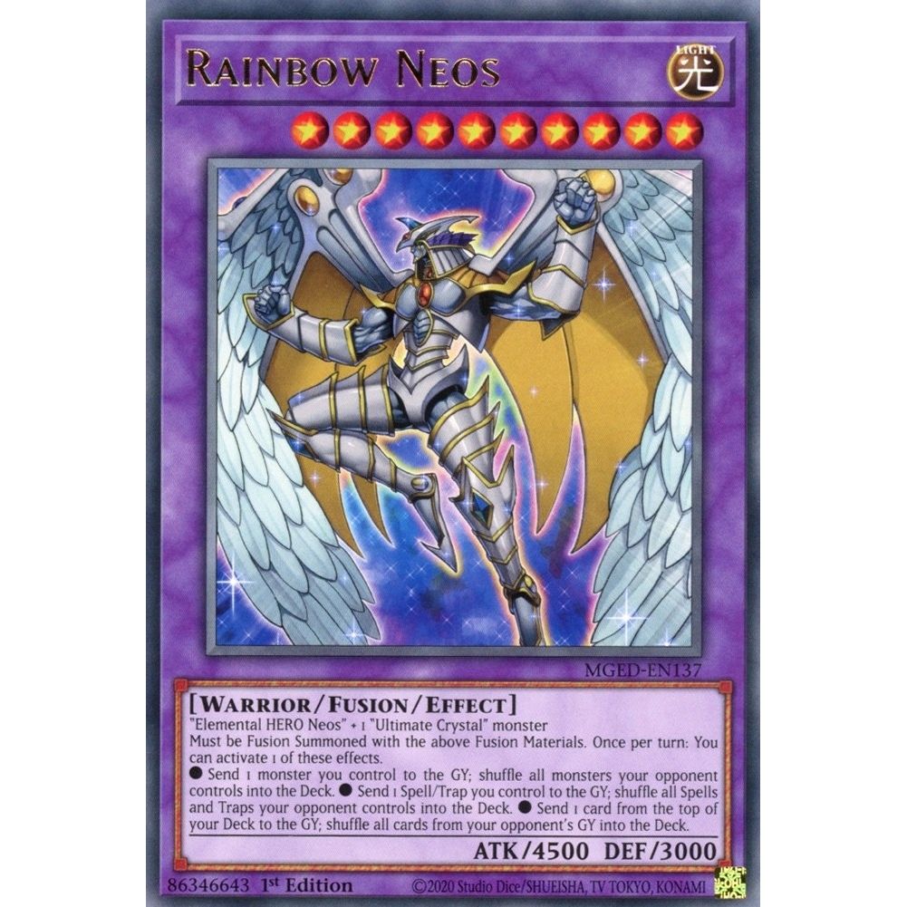 Image for Rainbow Neos (MGED-EN137) (MGED) - YuGiOh