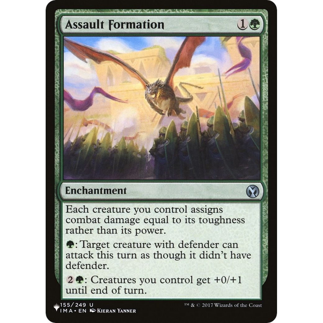 Image for Assault Formation (155/249) (LIST) - Magic: The Gathering