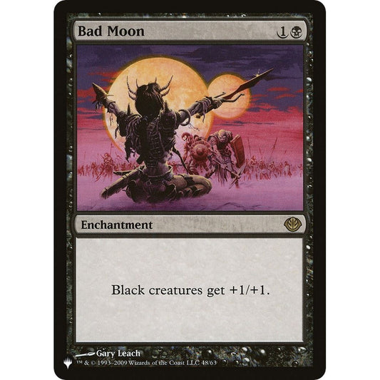 Image for Bad Moon (DDD) (48/63) (LIST) - Magic: The Gathering