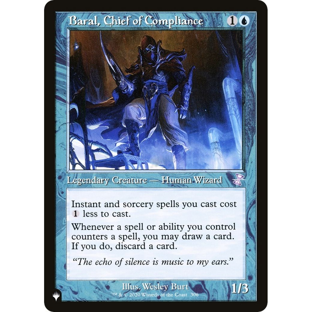 Image for Baral, Chief of Compliance (306/289) (LIST) - Magic: The Gathering