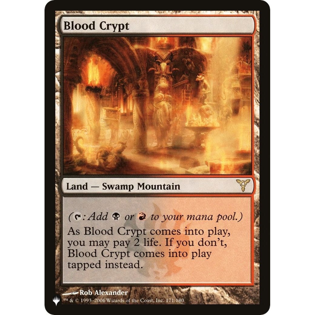 Image for Blood Crypt (171/180) (LIST) - Magic: The Gathering