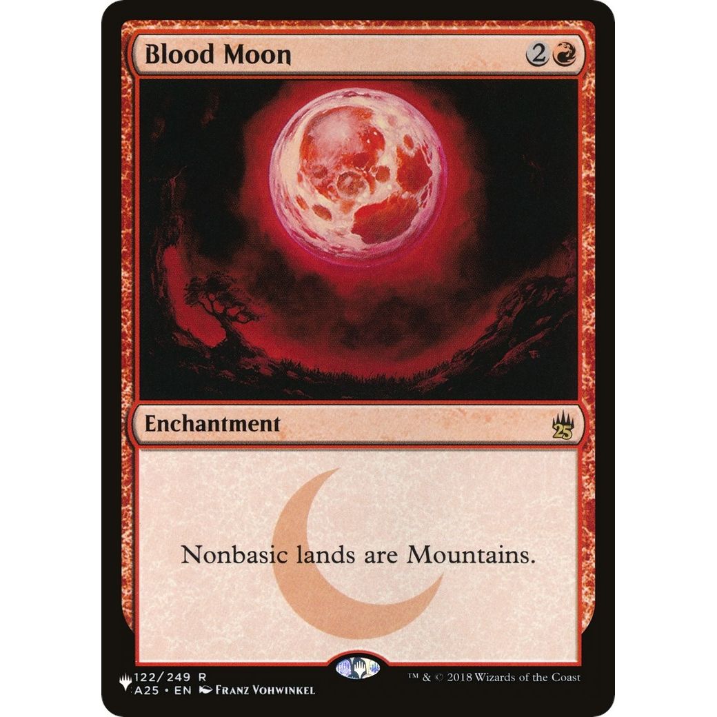 Image for Blood Moon (122/249) (LIST) - Magic: The Gathering