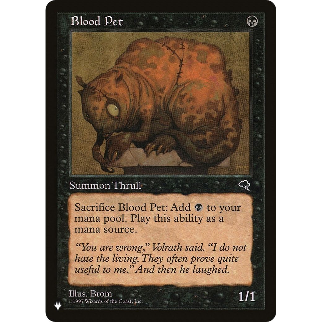 Image for Blood Pet (LIST) - Magic: The Gathering