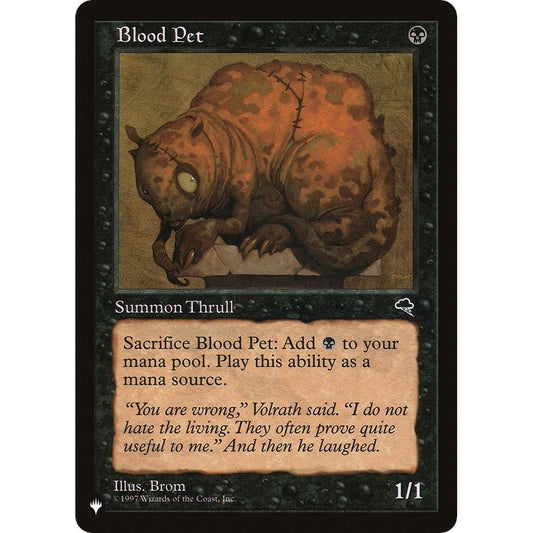 Image for Blood Pet (LIST) - Magic: The Gathering