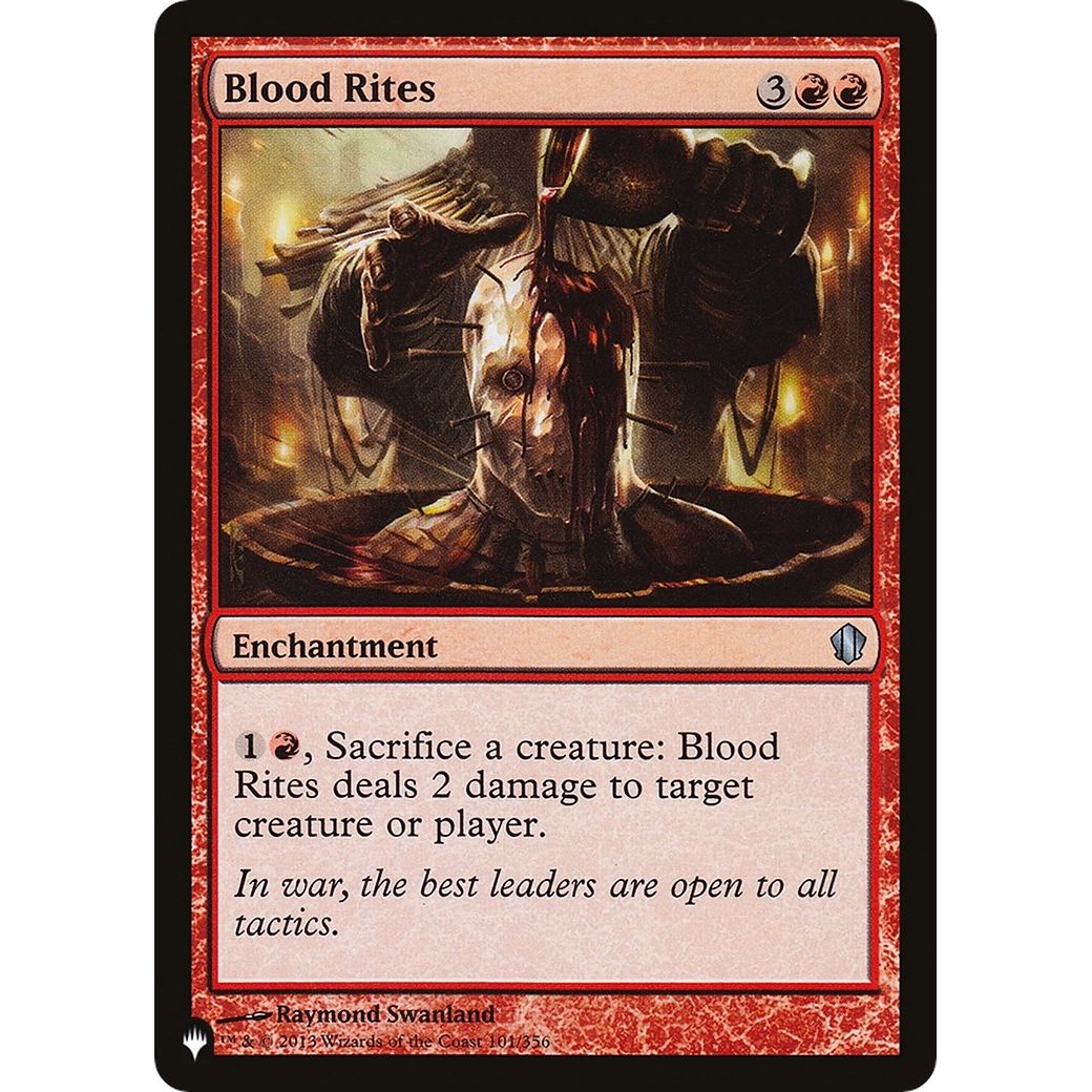 Image for Blood Rites (101/356) (LIST) - Magic: The Gathering