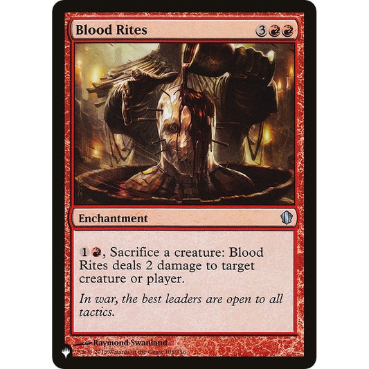 Image for Blood Rites (101/356) (LIST) - Magic: The Gathering