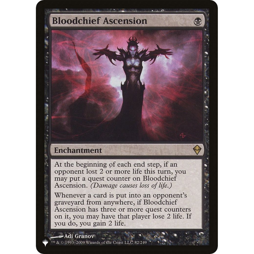 Image for Bloodchief Ascension (82/249) (LIST) - Magic: The Gathering