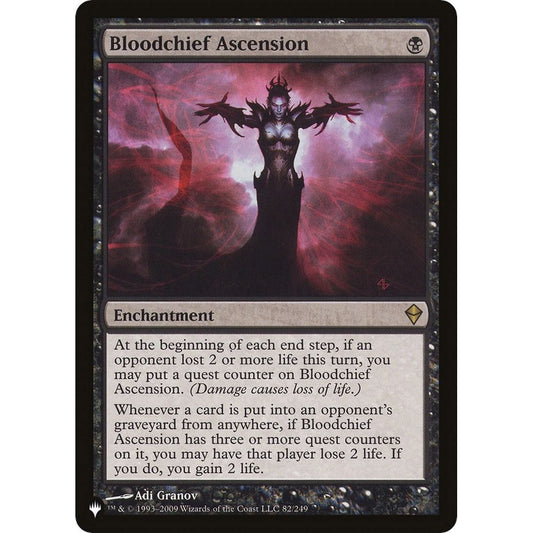 Image for Bloodchief Ascension (82/249) (LIST) - Magic: The Gathering