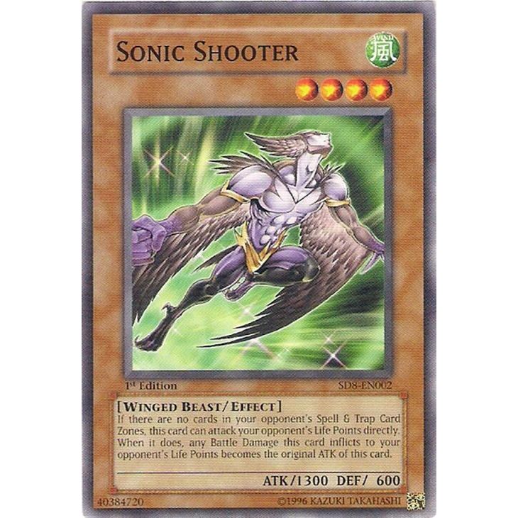 Image for Sonic Shooter (SD8-EN002) - YuGiOh