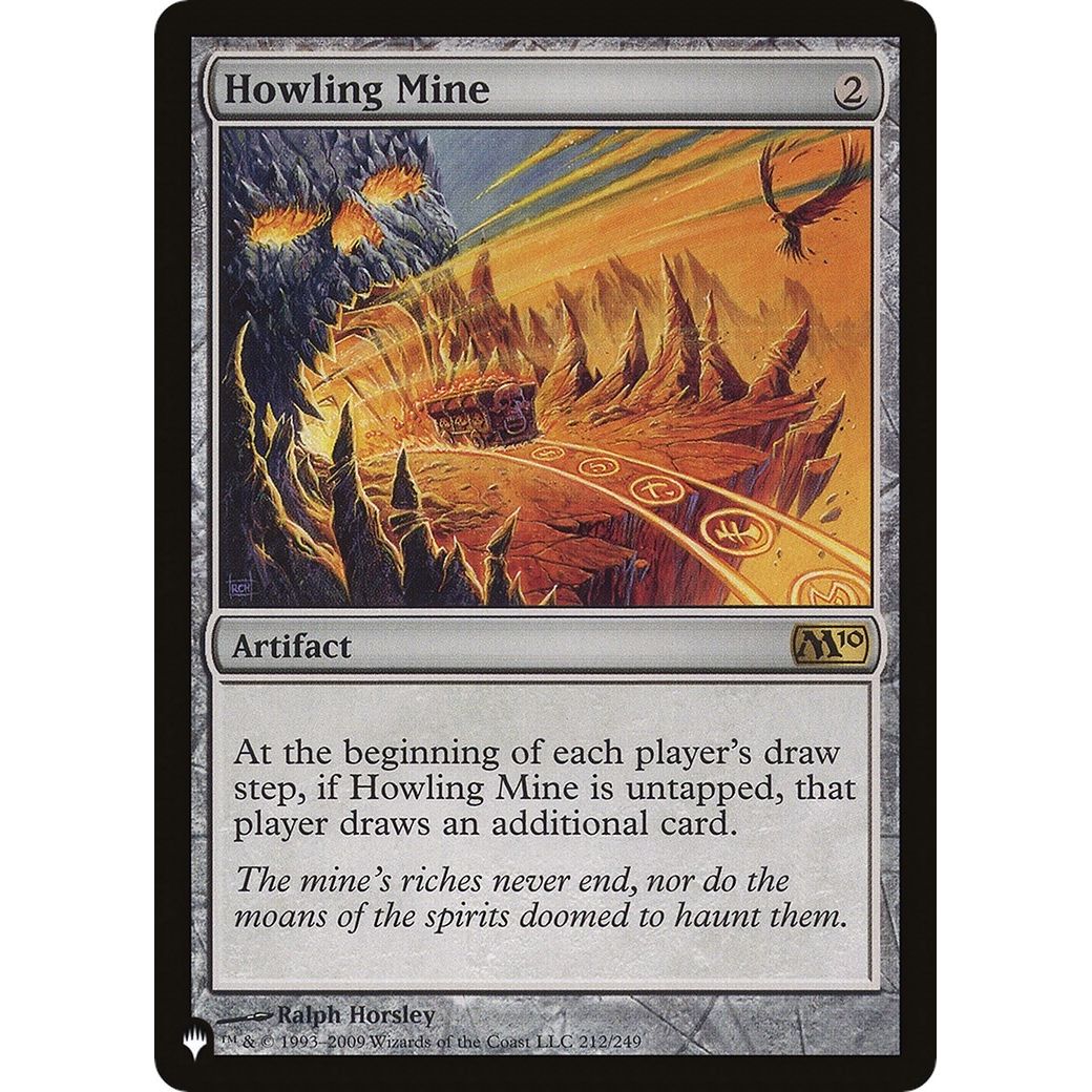 Image for Howling Mine (212/249) (LIST) - Magic: The Gathering